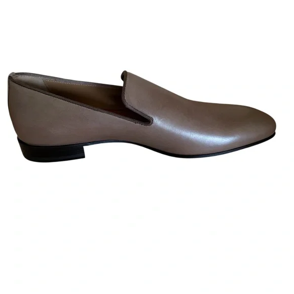 Christian Louboutin Dandelion Loafer Leather Brown Roca Sz. 41